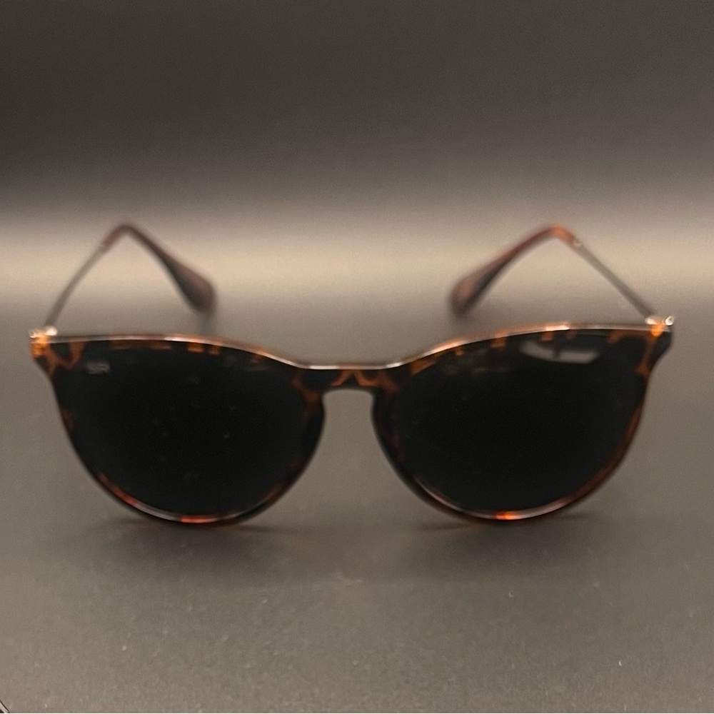 Classic Tortoise Shell Sunglasses - image 1
